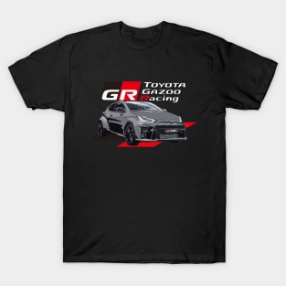 TOYOTA GR YARIS - gazoo racing Precious Black T-Shirt